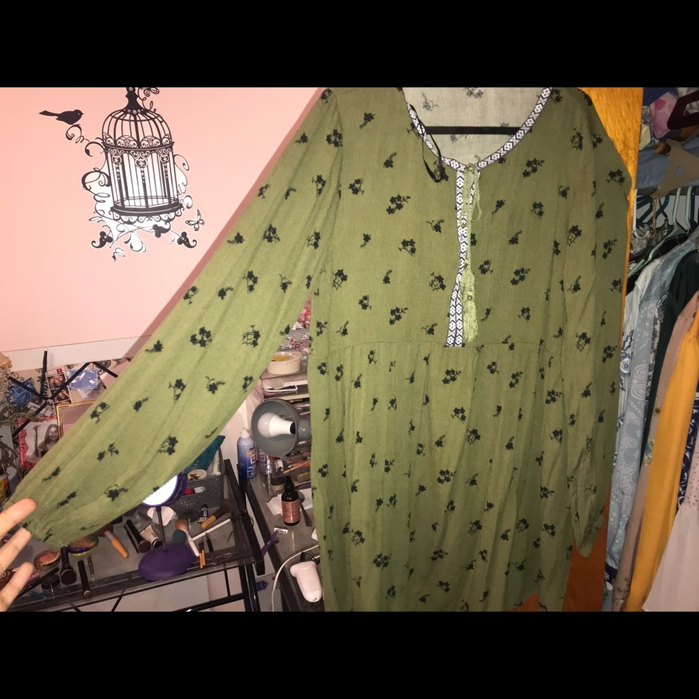 Long sleeve blouse
